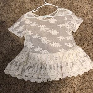 Urban outfitters lace top